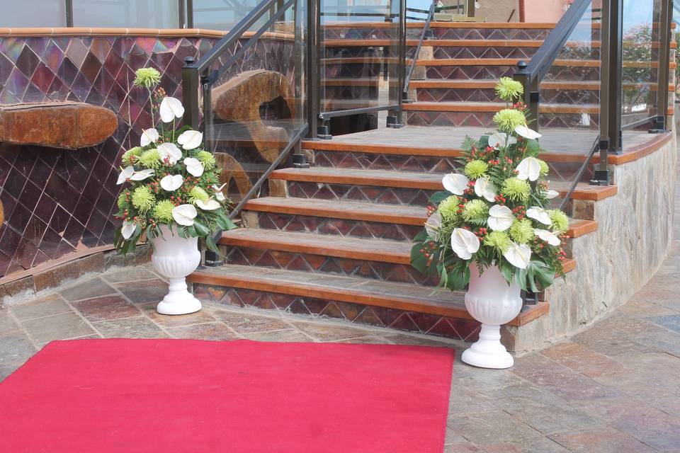 Entrada a la ceremonia