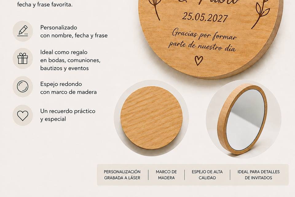 Espejo personalizado