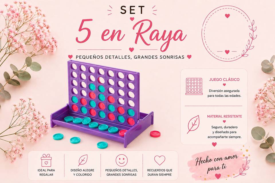 Mini juego 5 en Raya