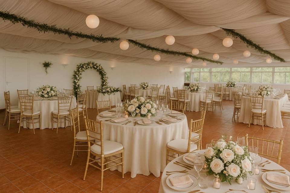 Interior redonda gala