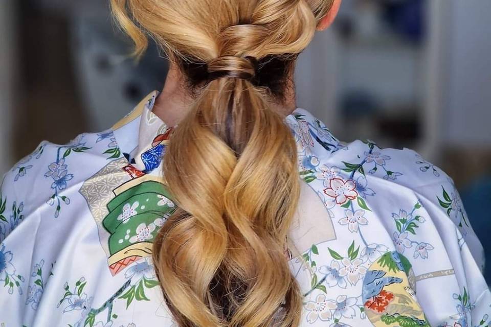 Cola con trenza