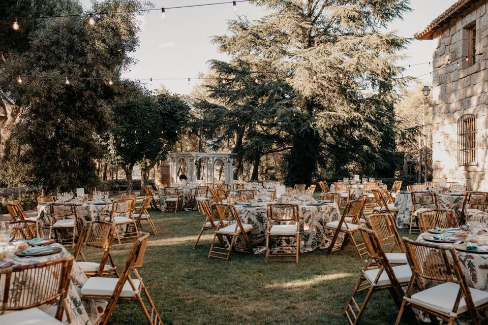 Montaje de boda