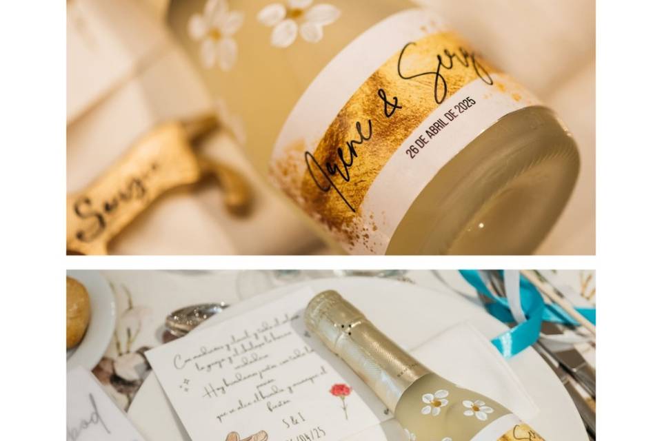 Detalles de boda hechos a mano