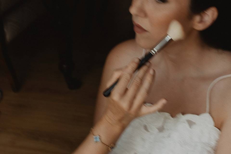 Preparativos novia