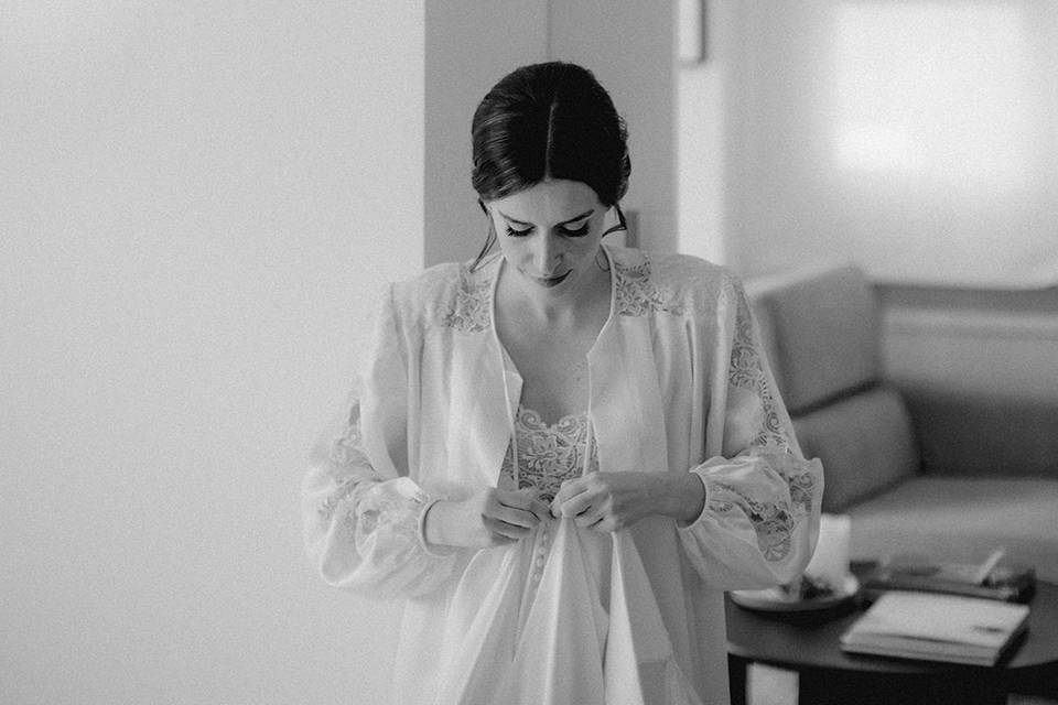 Preparativos novia