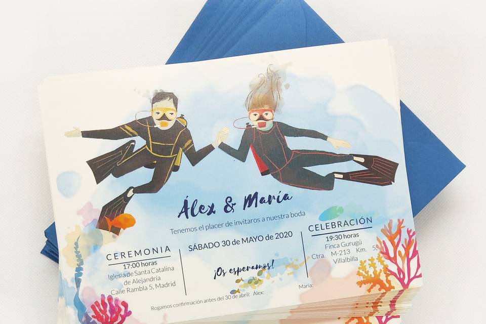 Invitación personalizada