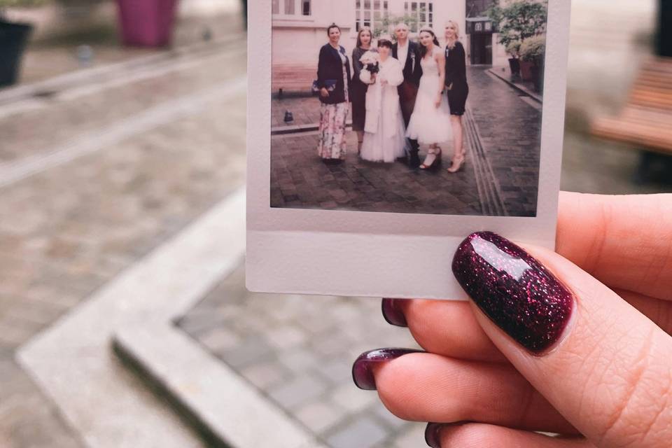 Pon una Instax en tu Boda