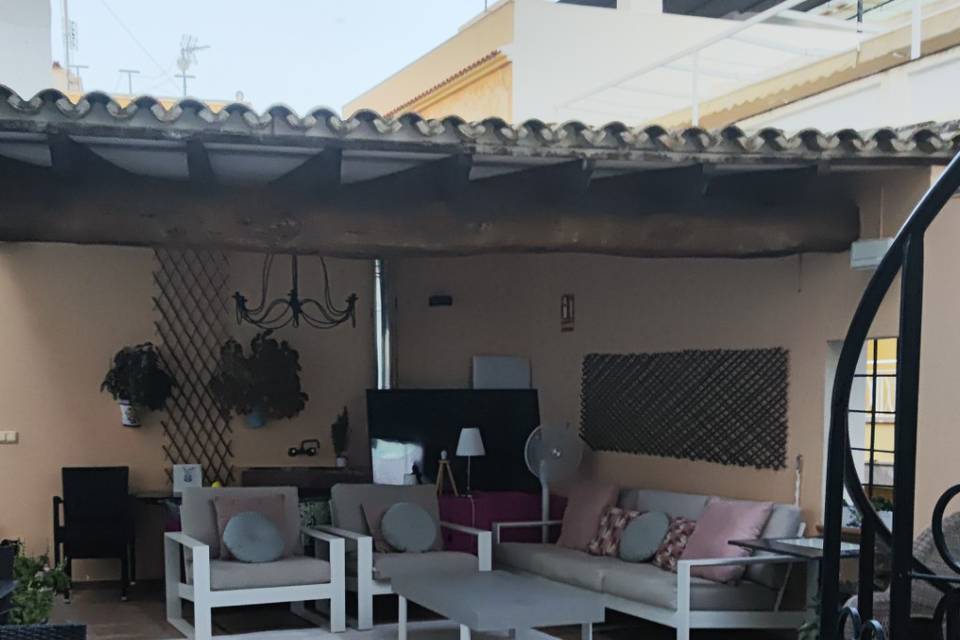 Terraza interior