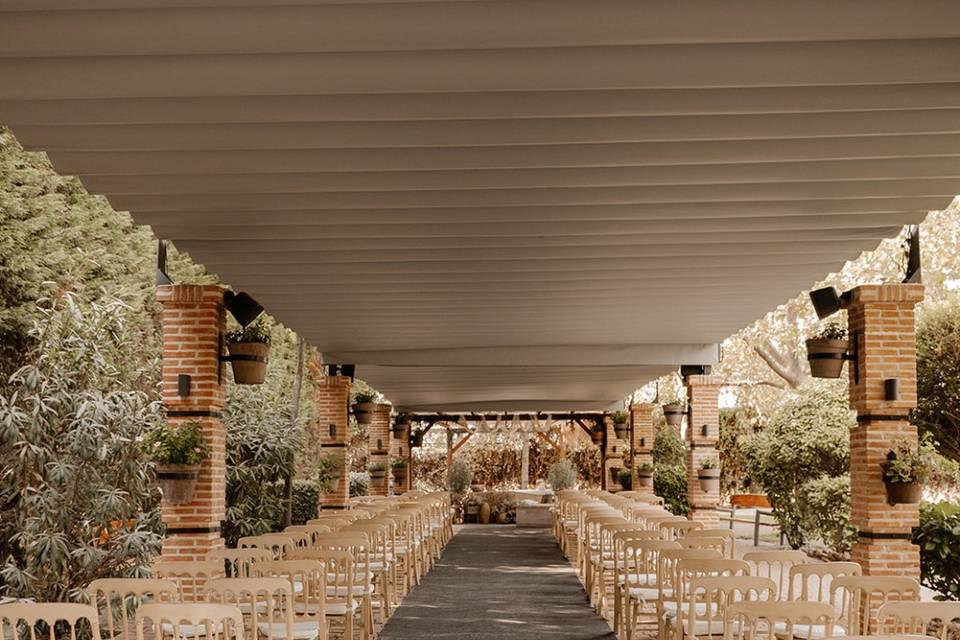 Previo a la ceremonia