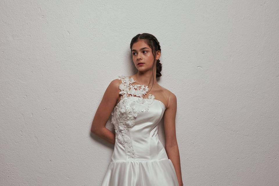 Corset con encaje