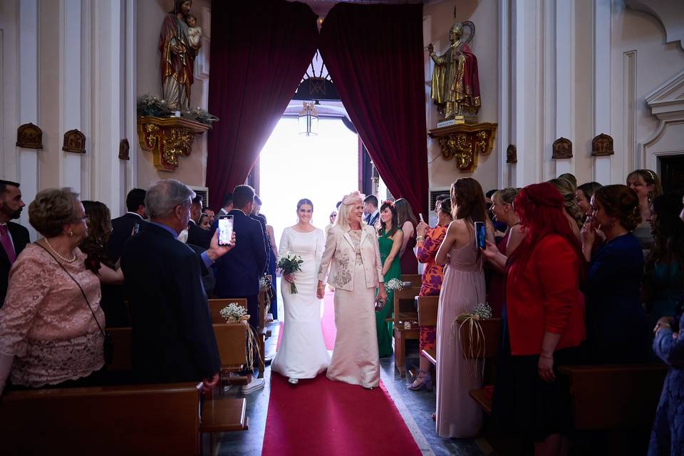 Entrada de la novia