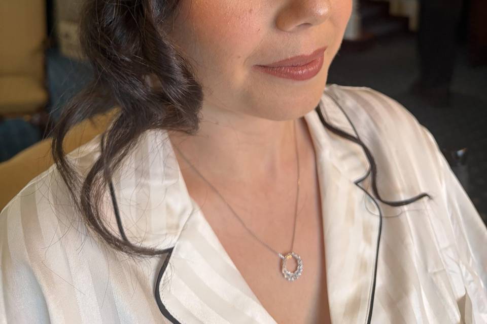 Maquillaje natural novia