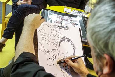 Caricatura doble