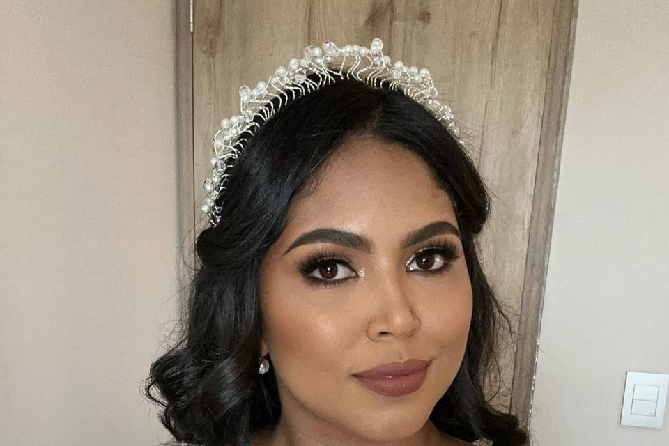 Bride’s makeup