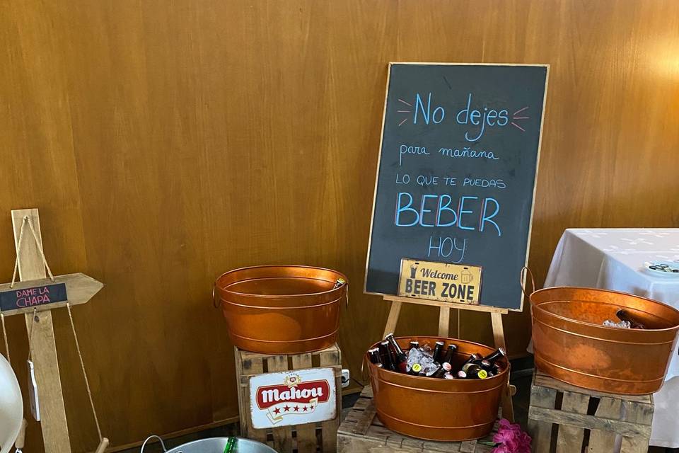 Barra libre interior