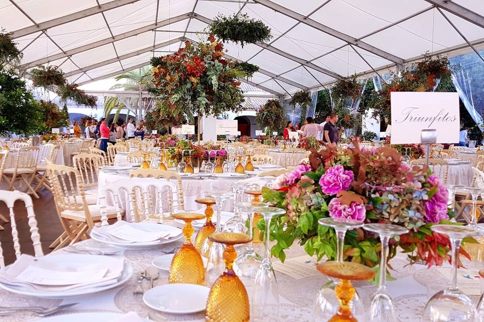 Decoración de boda