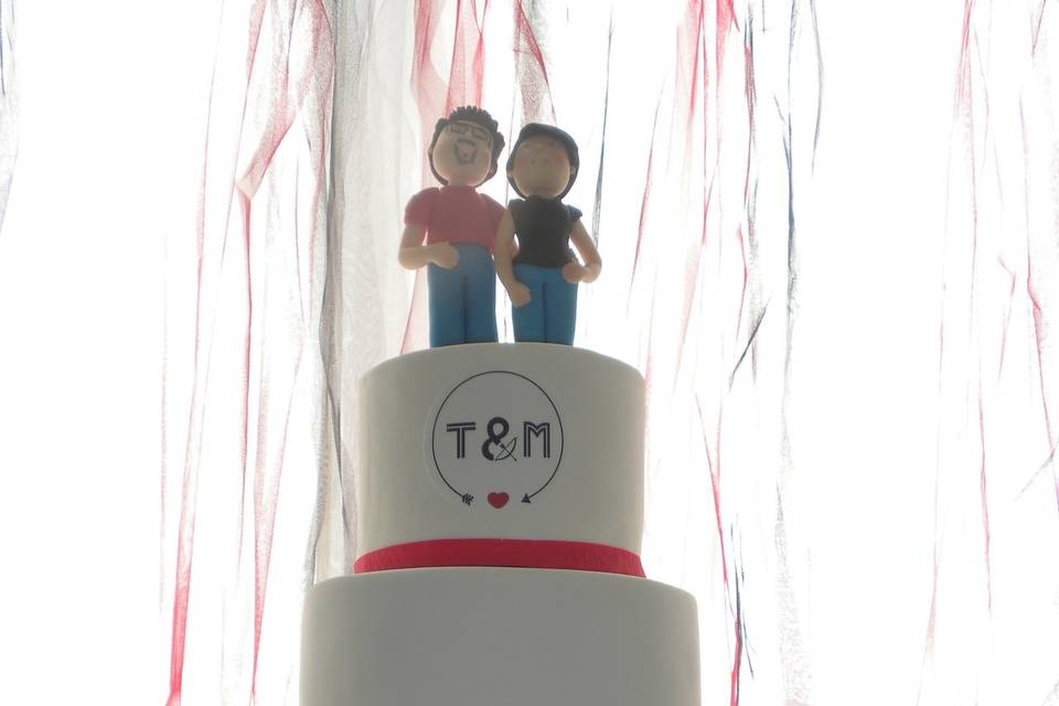 Tarta nupcial musical