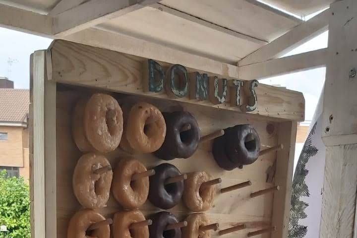 Donuts wall