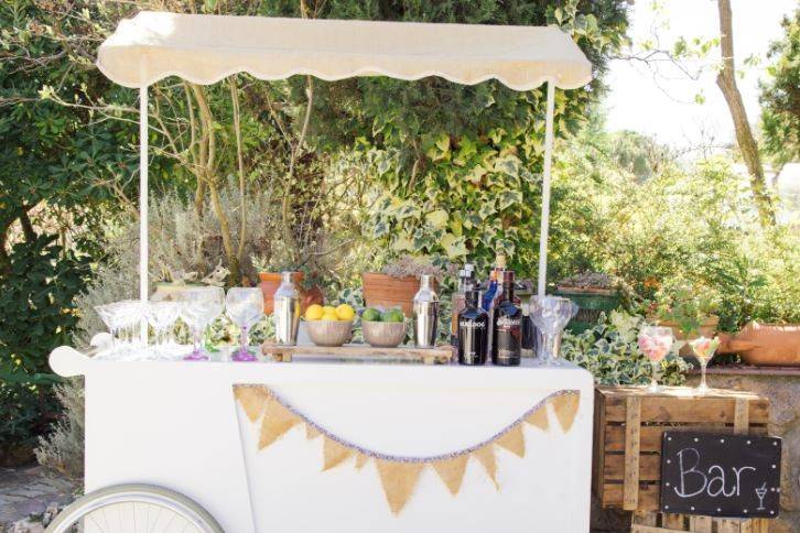 Carrito chocolate con churros