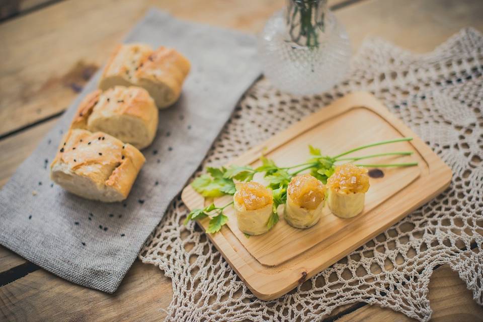 Tortilla de patata con cebolla