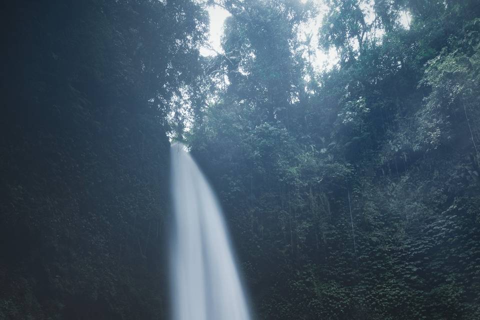 Cascada en Bali