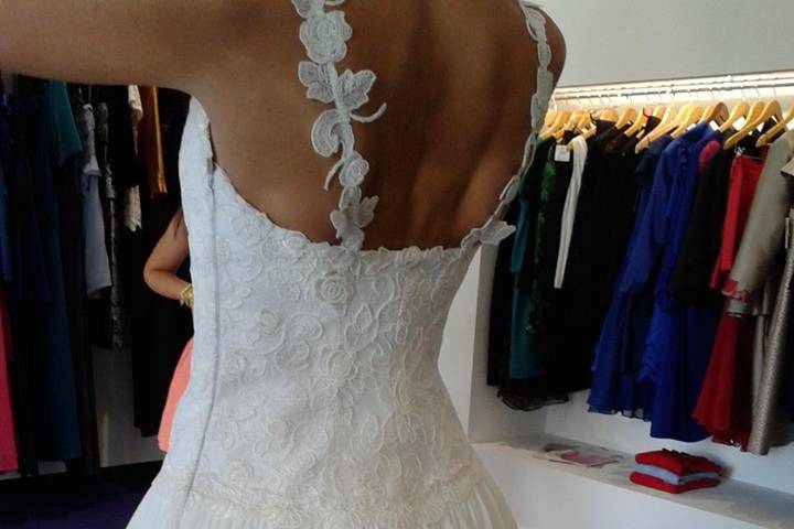 Detalles del vestido