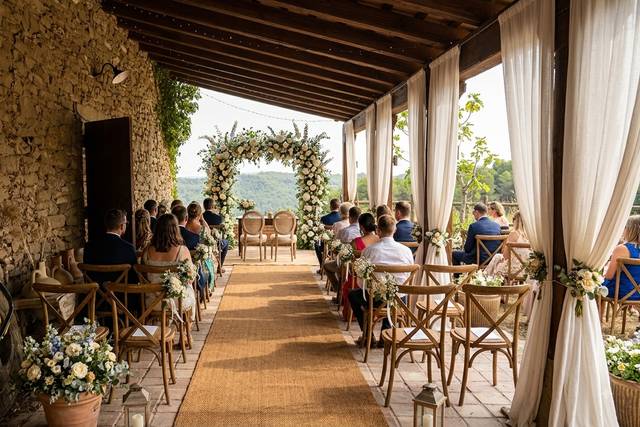 Espacio cubierto/ ceremonia