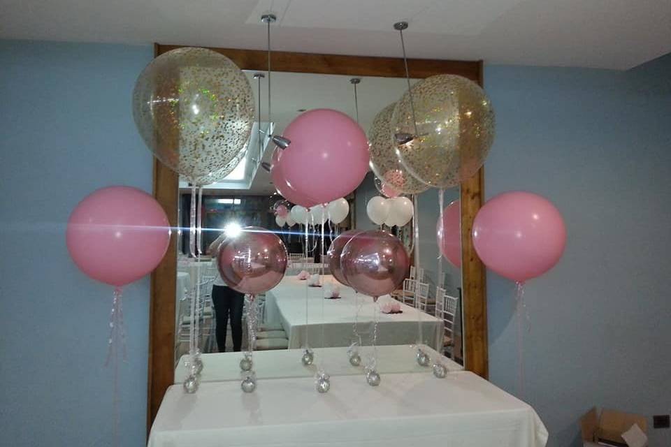 Globos para mesa dulce