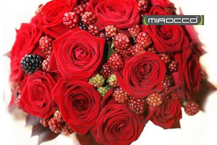 Bouquet rosas rojas