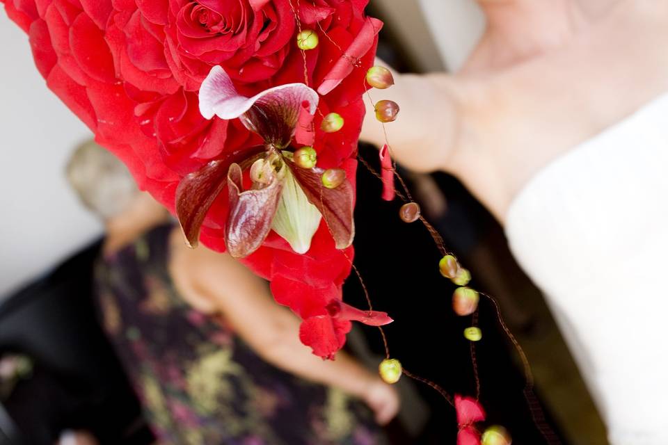 Ramo de flores de la novia