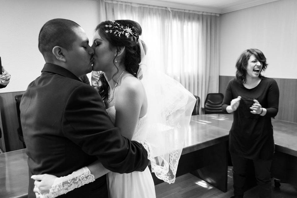 Felicidad de hermana