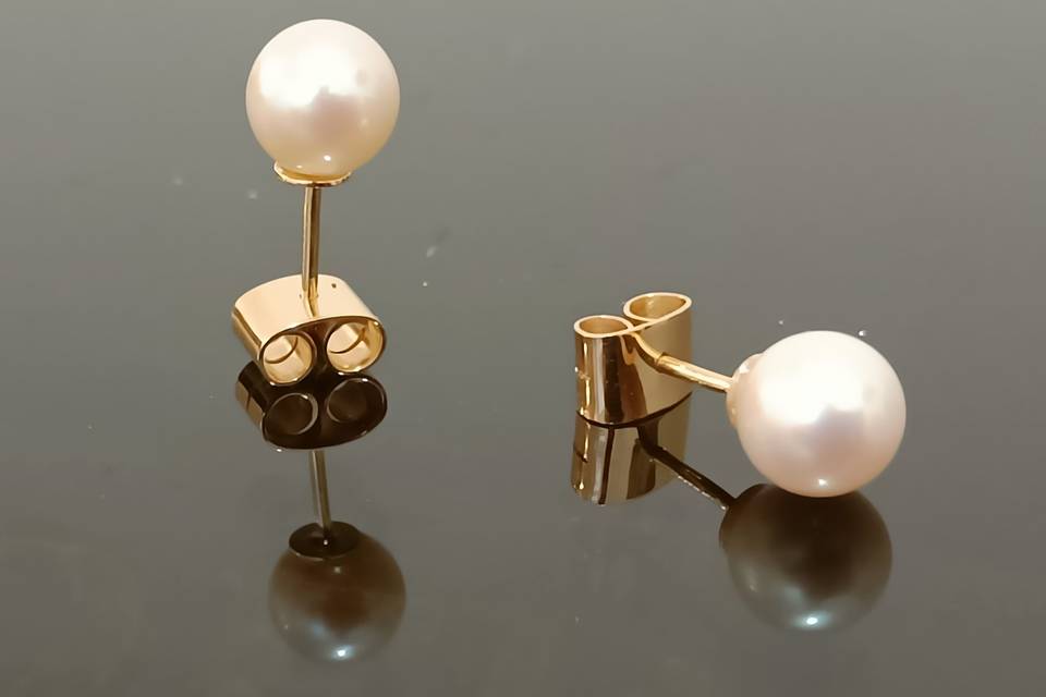 Pendientes perla