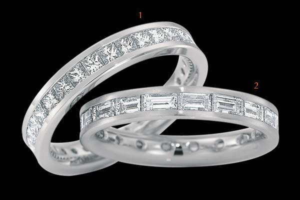 Anillo de oro blanco