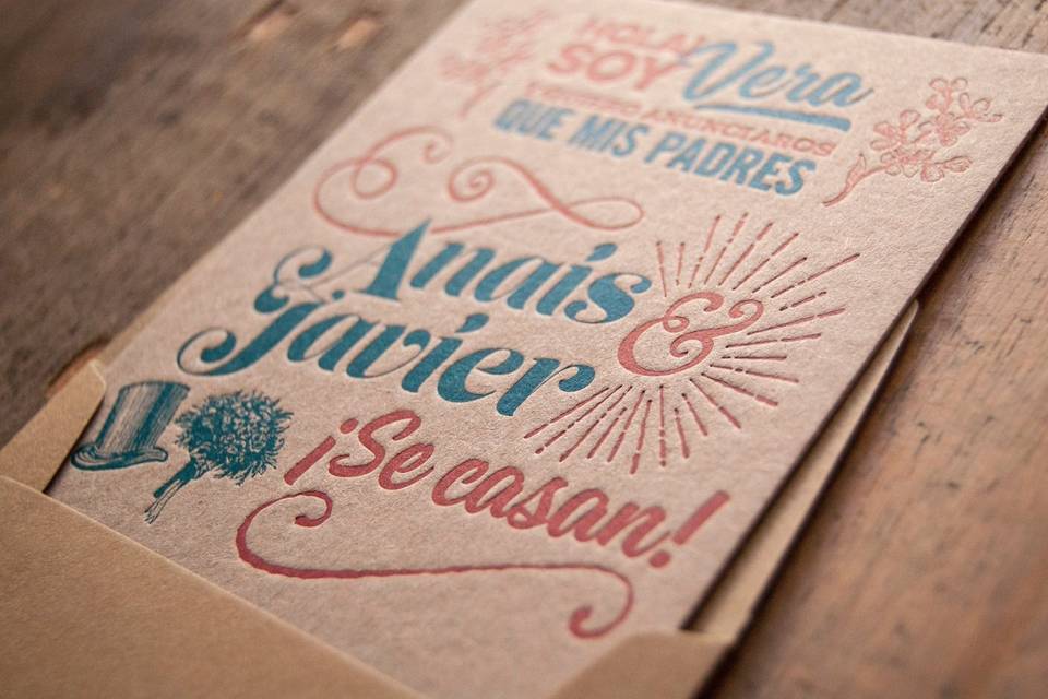 Invit. Letterpress