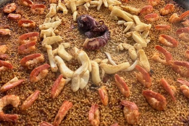 Paella Pulpo Gallego