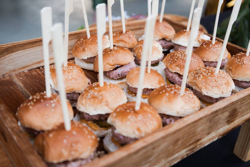 Mini burgers