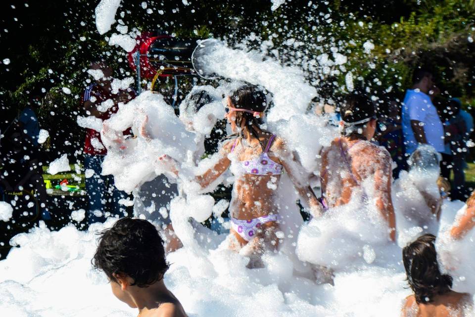 Fiesta de la espuma