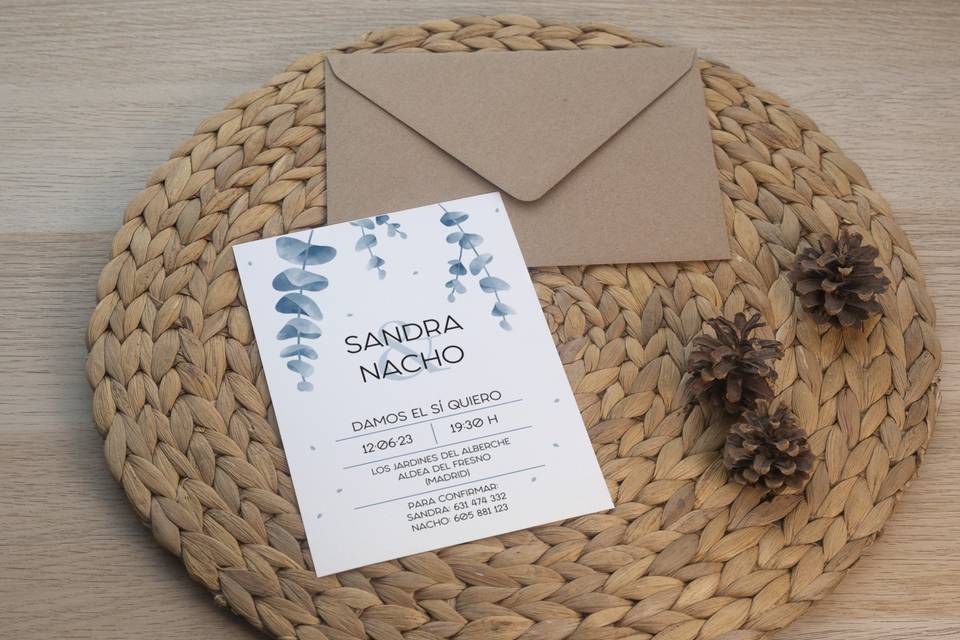 Invitación Sandra y Nacho