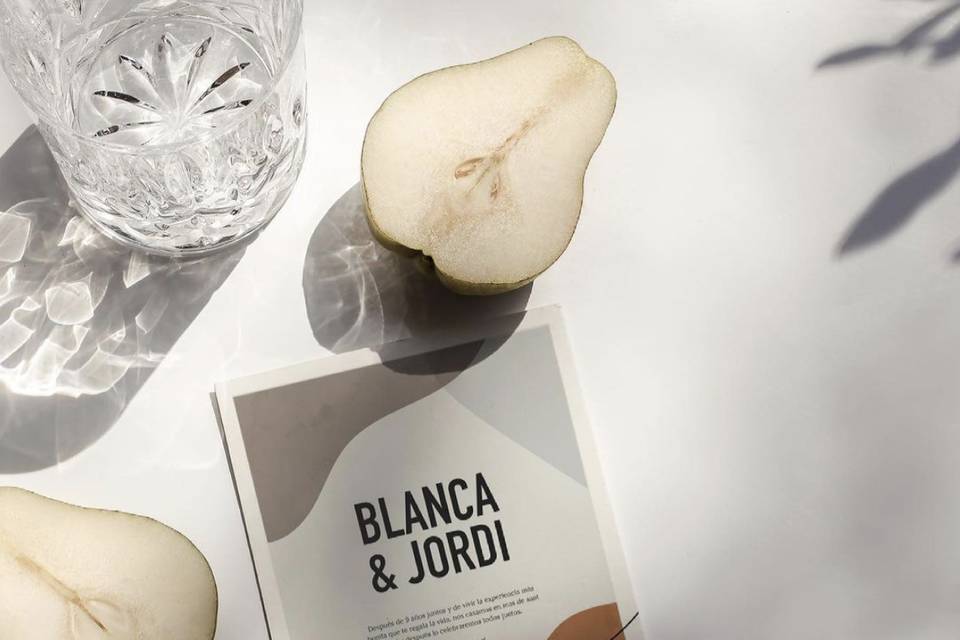 Invitación de Blanca & Jordi