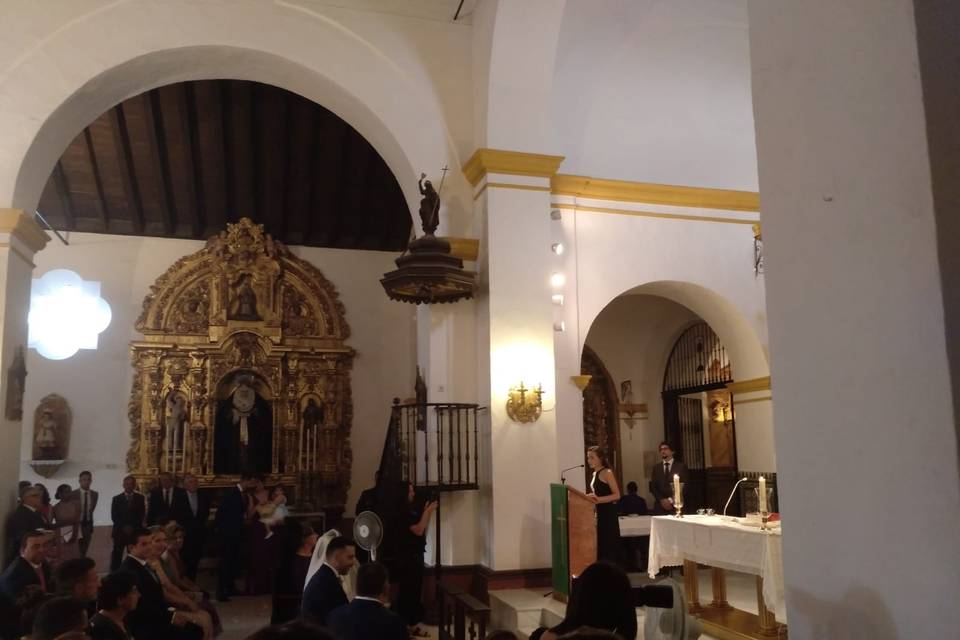 Boda en iglesia