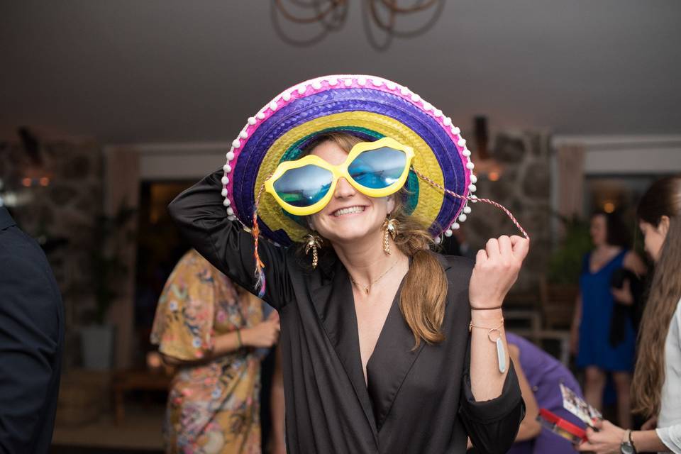 Durante la fiesta