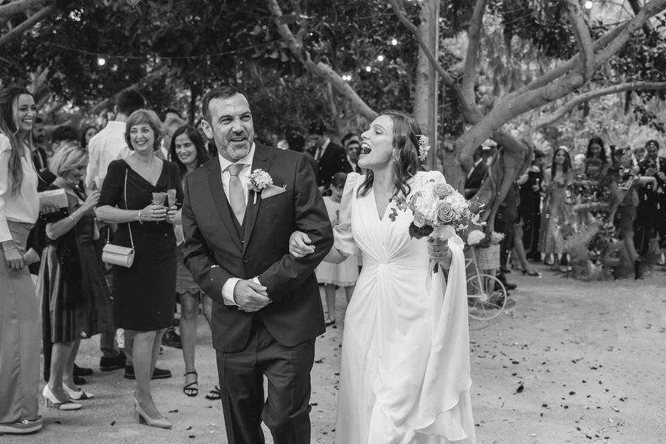 La boda de Antonio y Laura