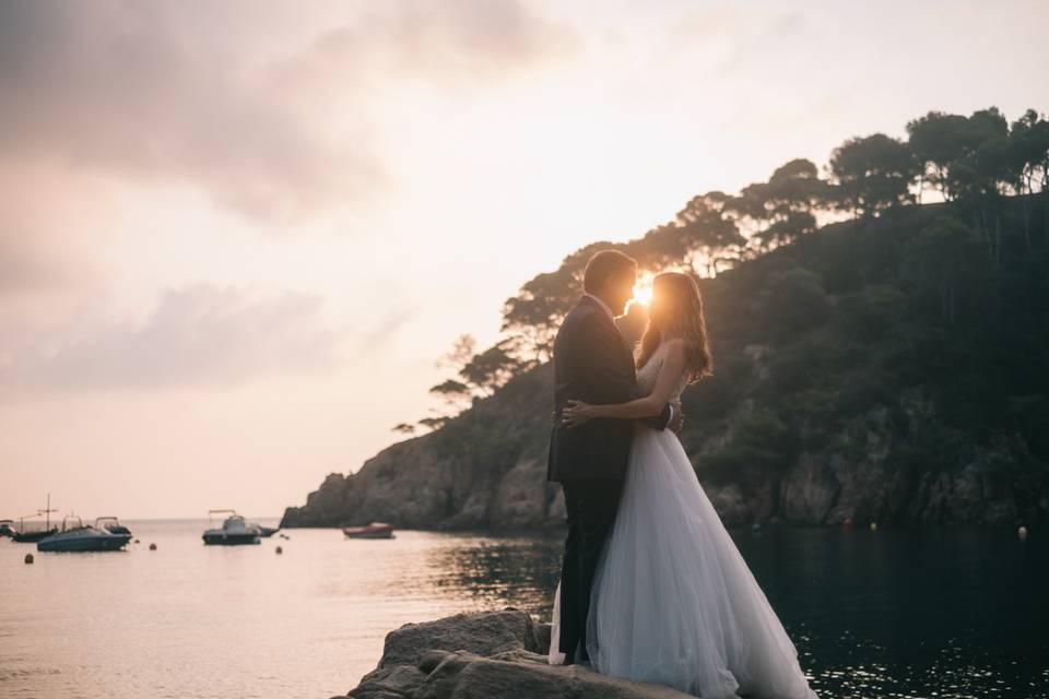 Postboda en la Costa Brava