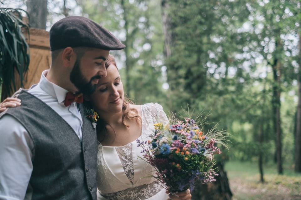 Boda en el bosque