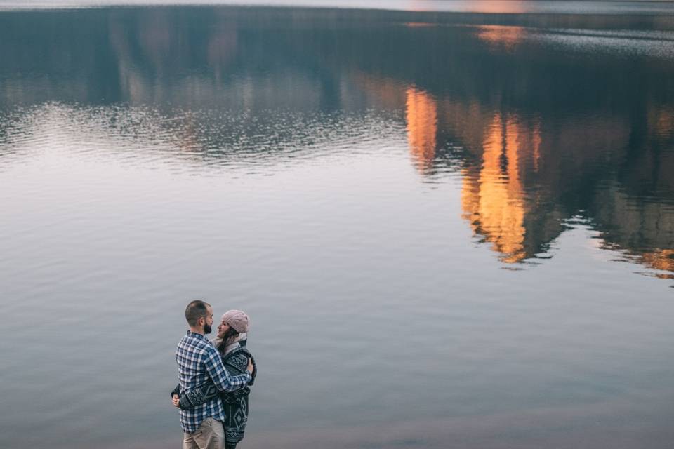 Sesión preboda en la montaña