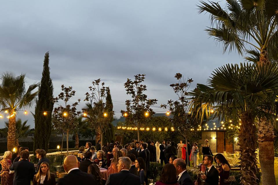 Cóctel jardín