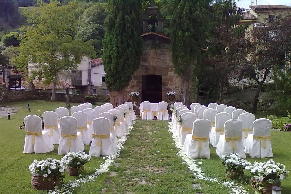 Ceremonia civil - pérgola