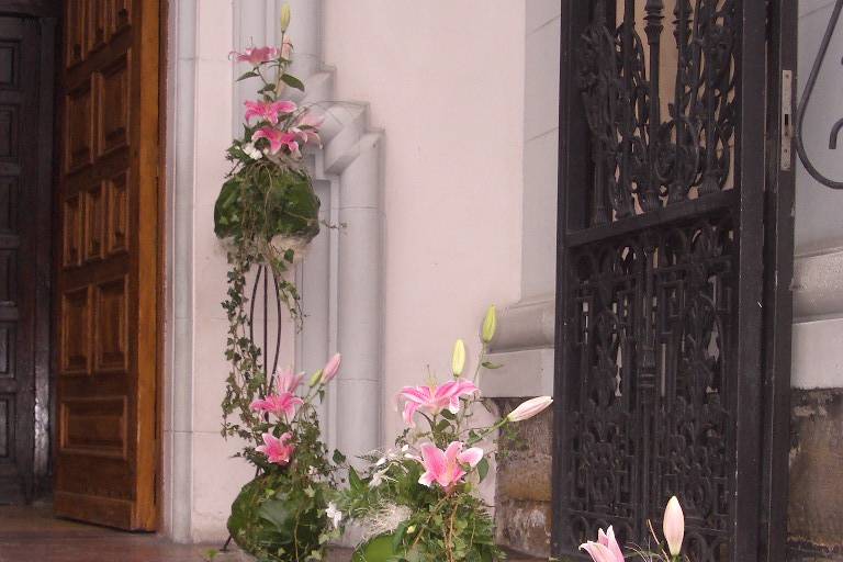 Entrada a la ceremonia