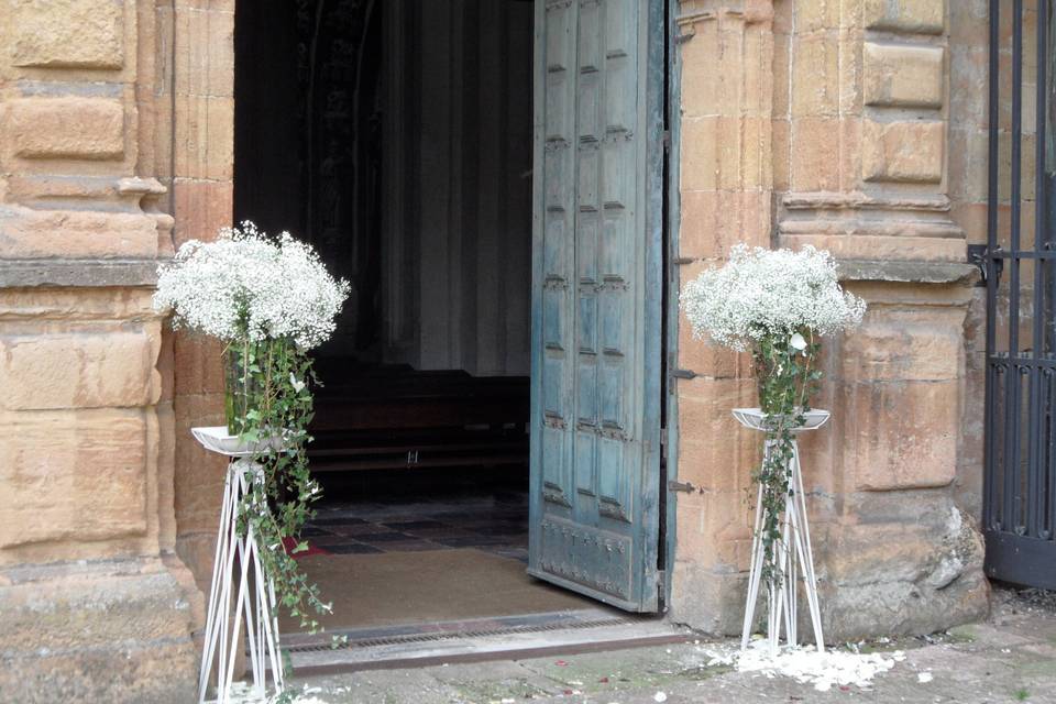 Entrada a la ceremonia