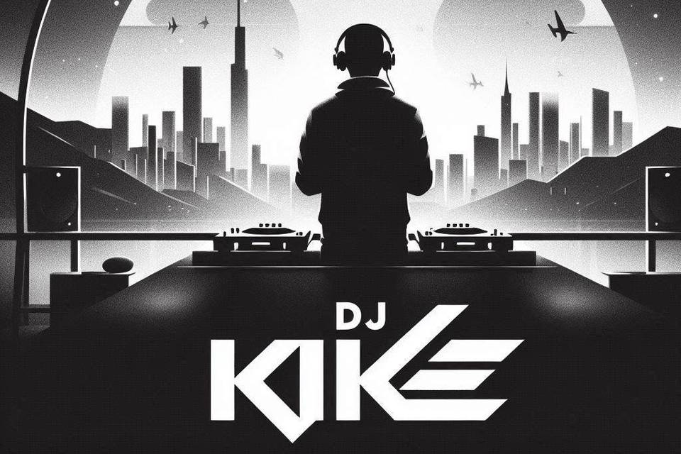 Logo completo DJ KIKE